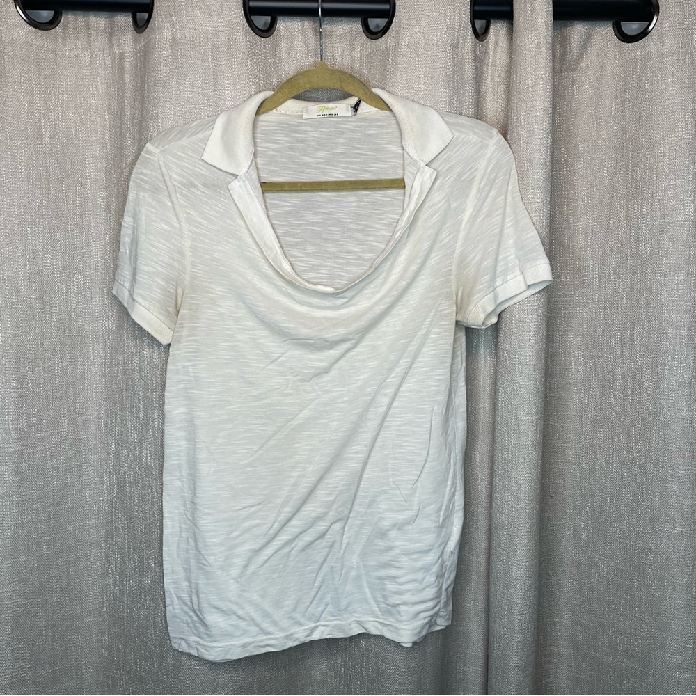 Topman scoop neck polo